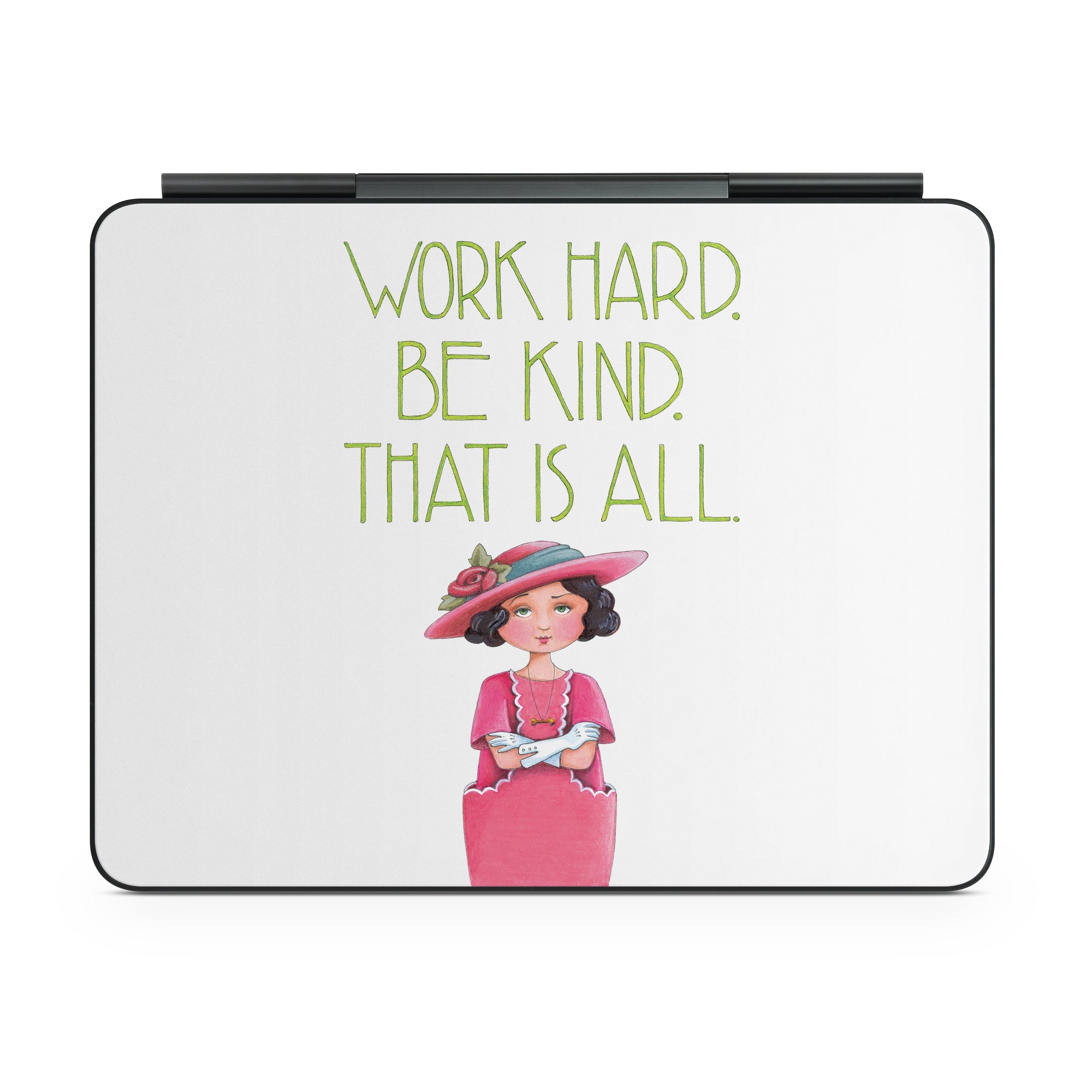 Work Hard - Apple Magic Keyboard for iPad Skin