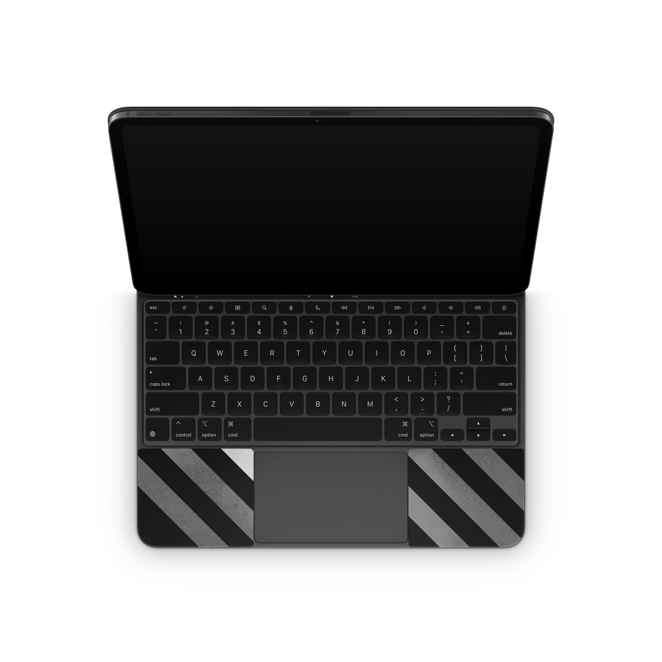 Thin White Line Hero - Apple Magic Keyboard for iPad Skin