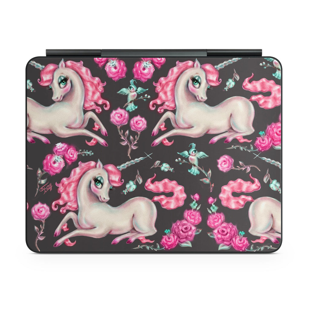 Unicorns and Roses - Apple Magic Keyboard for iPad Skin