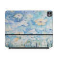 White & Blue - Apple Magic Keyboard for iPad Skin