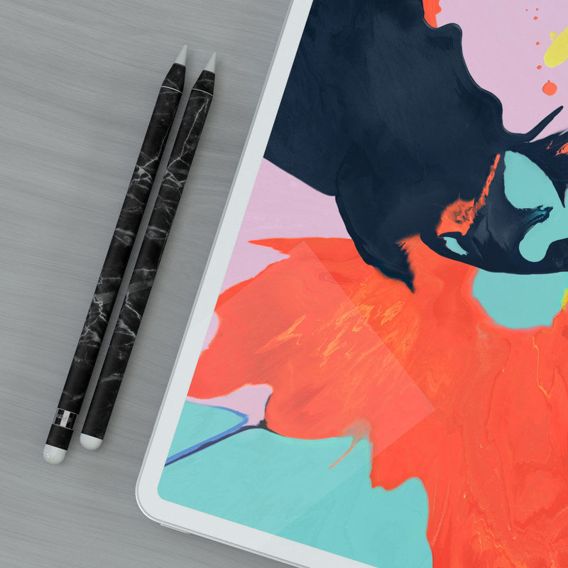 Black Marble - Apple Pencil Skin