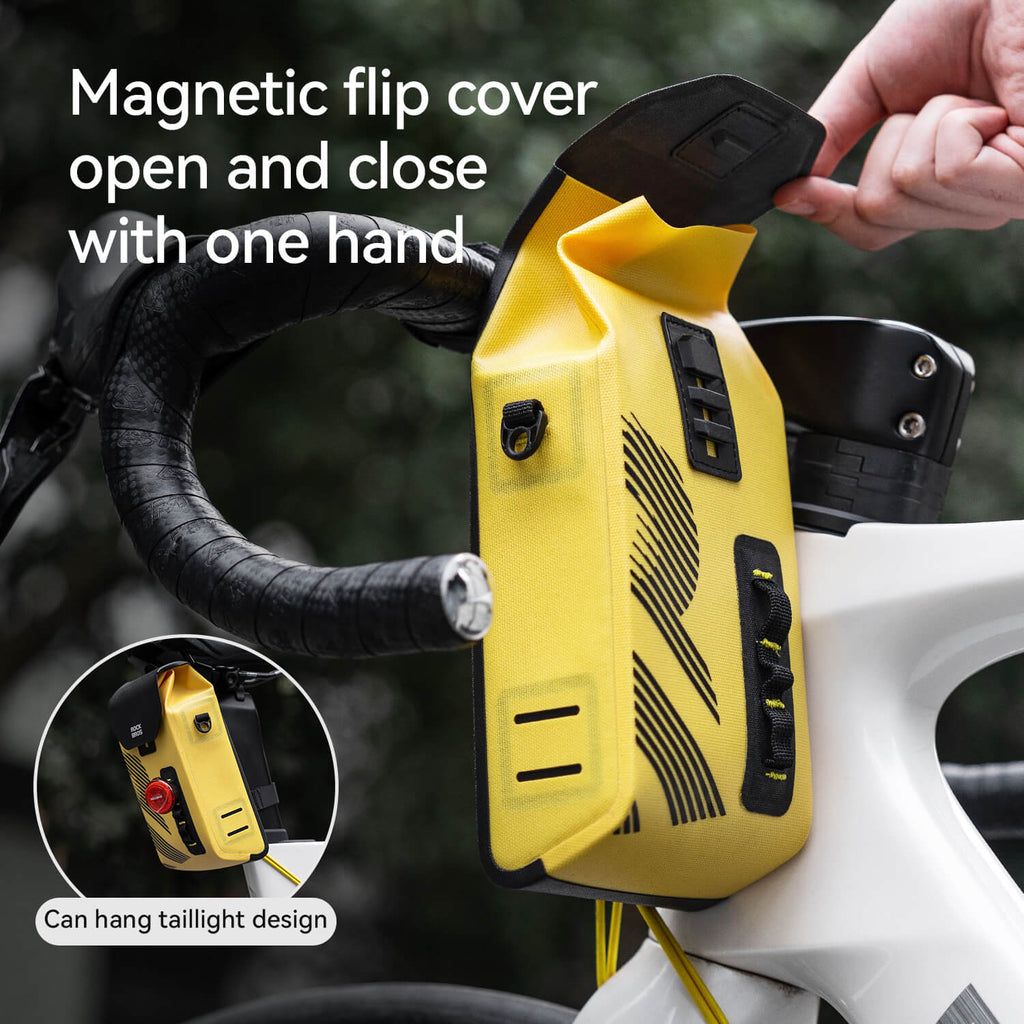AS-160 100% Waterproof Bike Handlebar Ba - 1.3L