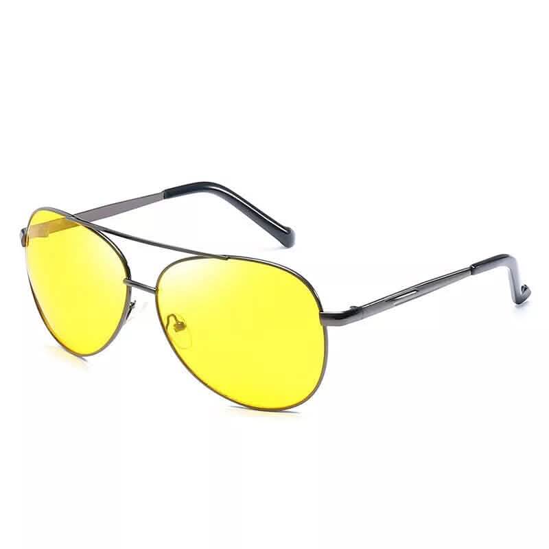 Aviator Tac Night Vision Glasses Polarized Sunglasses Anti Glare Driving Goggles