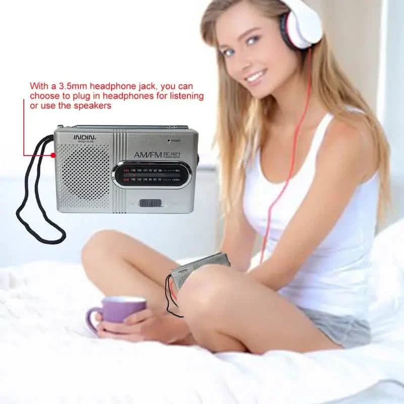 Battery Operated Portable AM/FM Radio