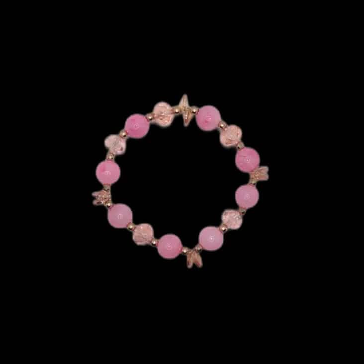 Beautiful Handmade Stone and Glass Beads Bracelets
