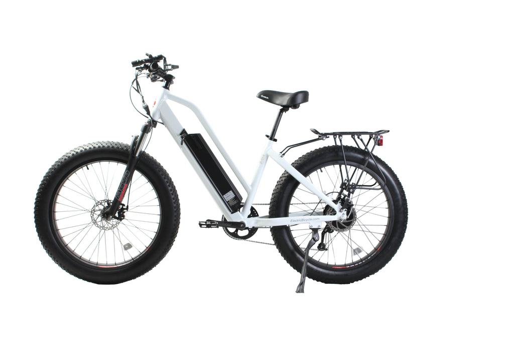 X-Treme Boulderado 48 Volt 17 Amp Fat Tire Step-Through Electric Mountain Bicycle