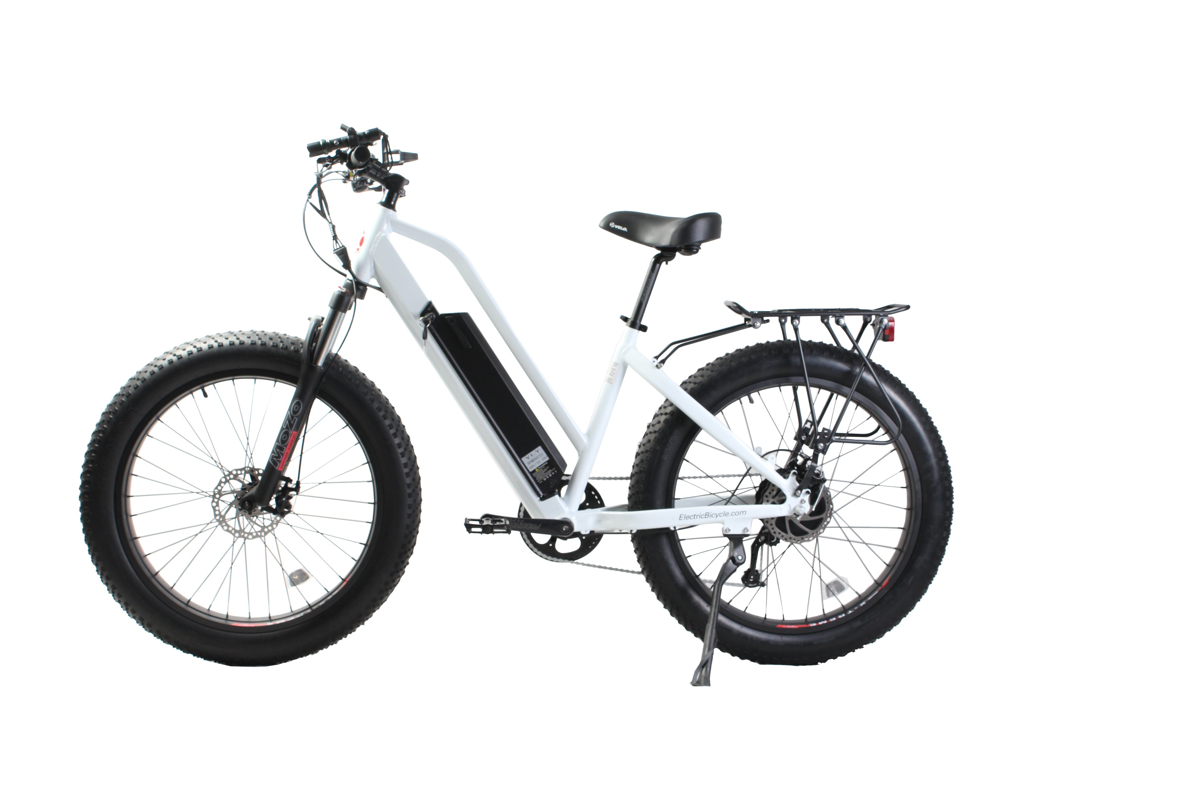 X-Treme Boulderado 48 Volt 17 Amp Fat Tire Step-Through Electric Mountain Bicycle