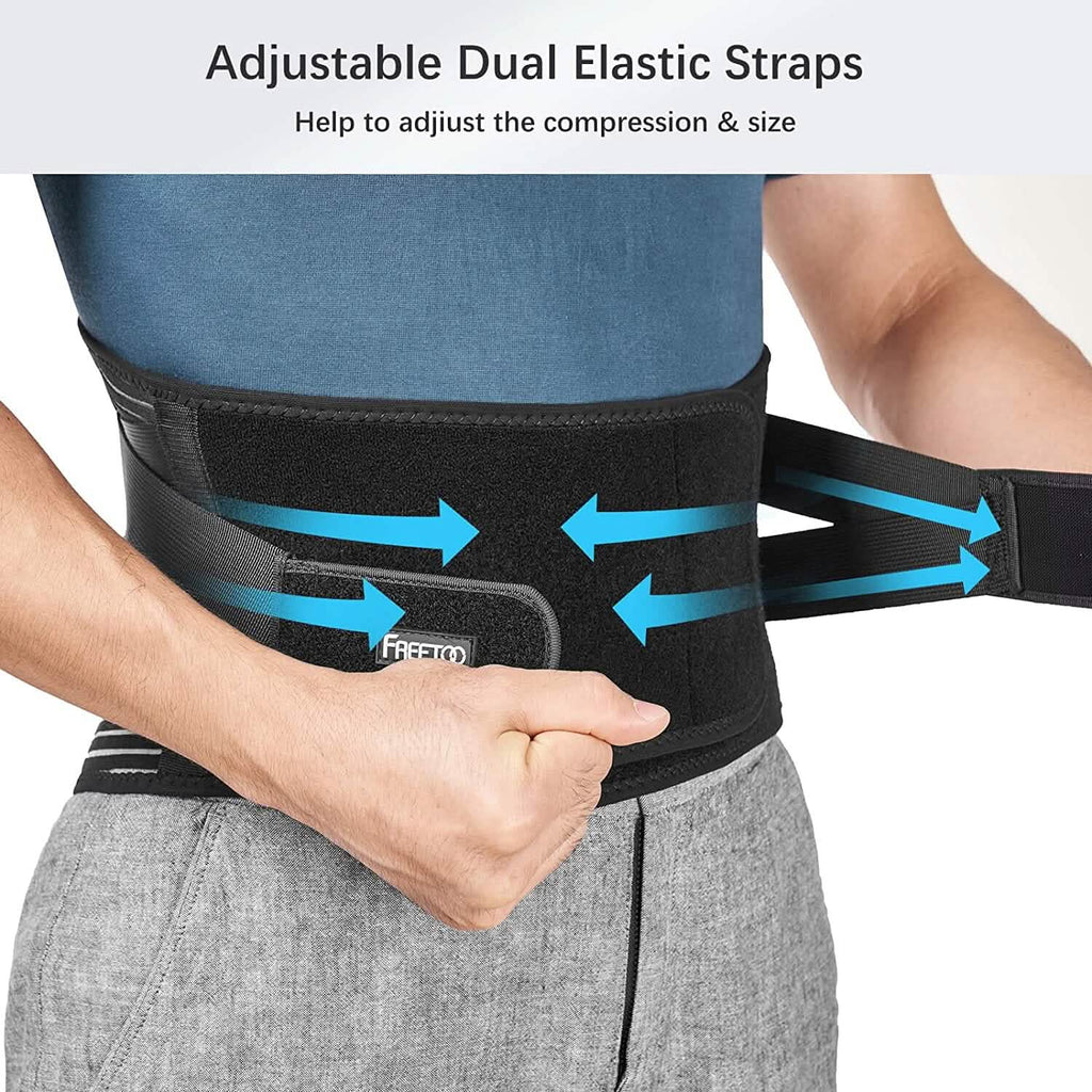 Braces for Lower Back Pain Relief with 6 Stays