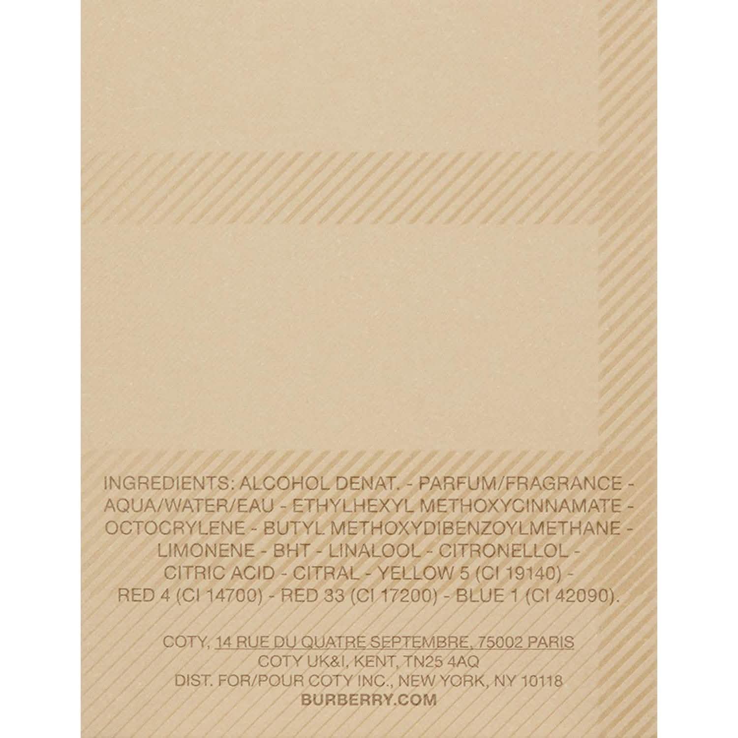 Burberry Women's Classic Eau de Parfum and a free Burberry bag