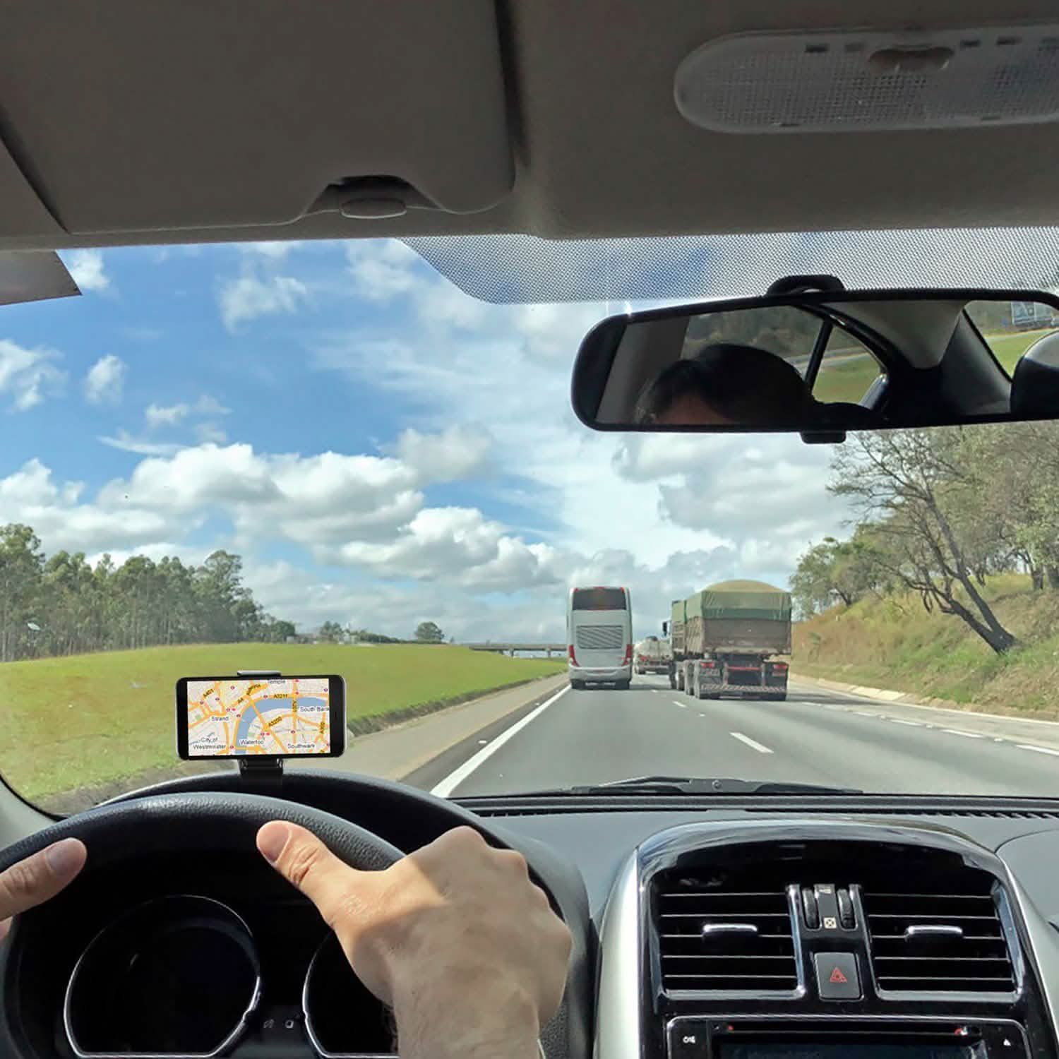 Car Phone Mount Non-Slip Dashboard Phone Holder