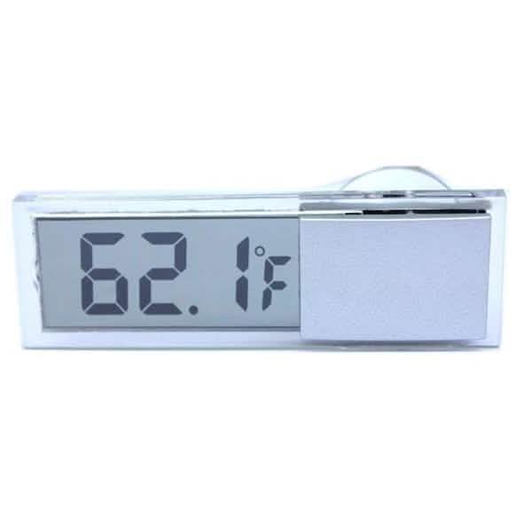 Car Thermometer Osculum Type LCD Vehicle-mounted Digital Thermometer