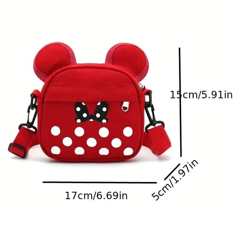 Cartoon Mouse Shaped Mini Coin Purse Shoulder Bag