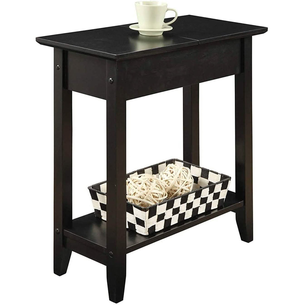 Convenience Concepts American Heritage Flip Top End Table