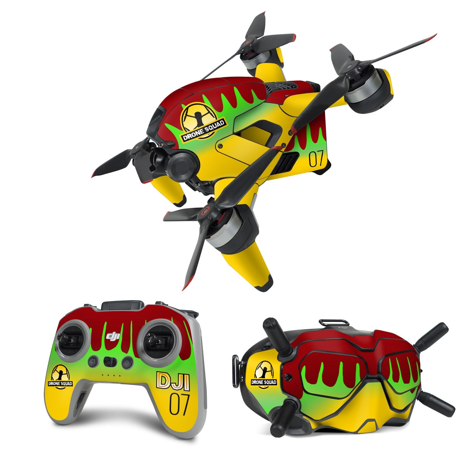 Triassic Traveler - DJI FPV Combo Skin