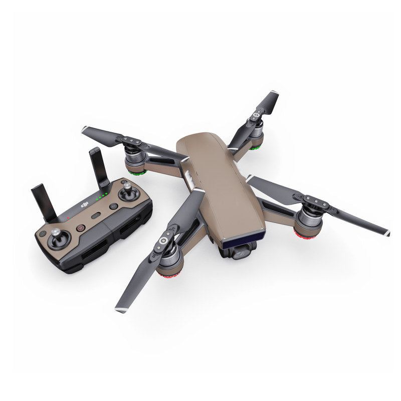 Solid State Flat Dark Earth - DJI Spark Skin