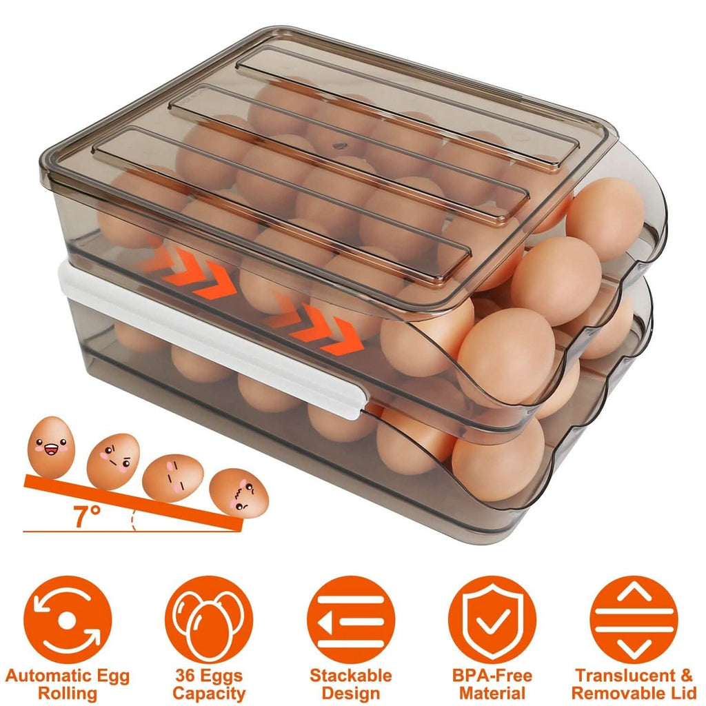 Double Layer Egg Storage for Refrigerator
