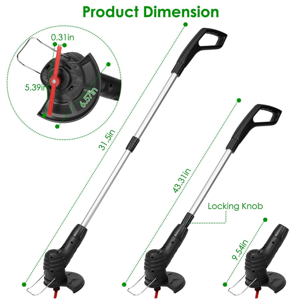 Electric Cordless Grass Trimmer