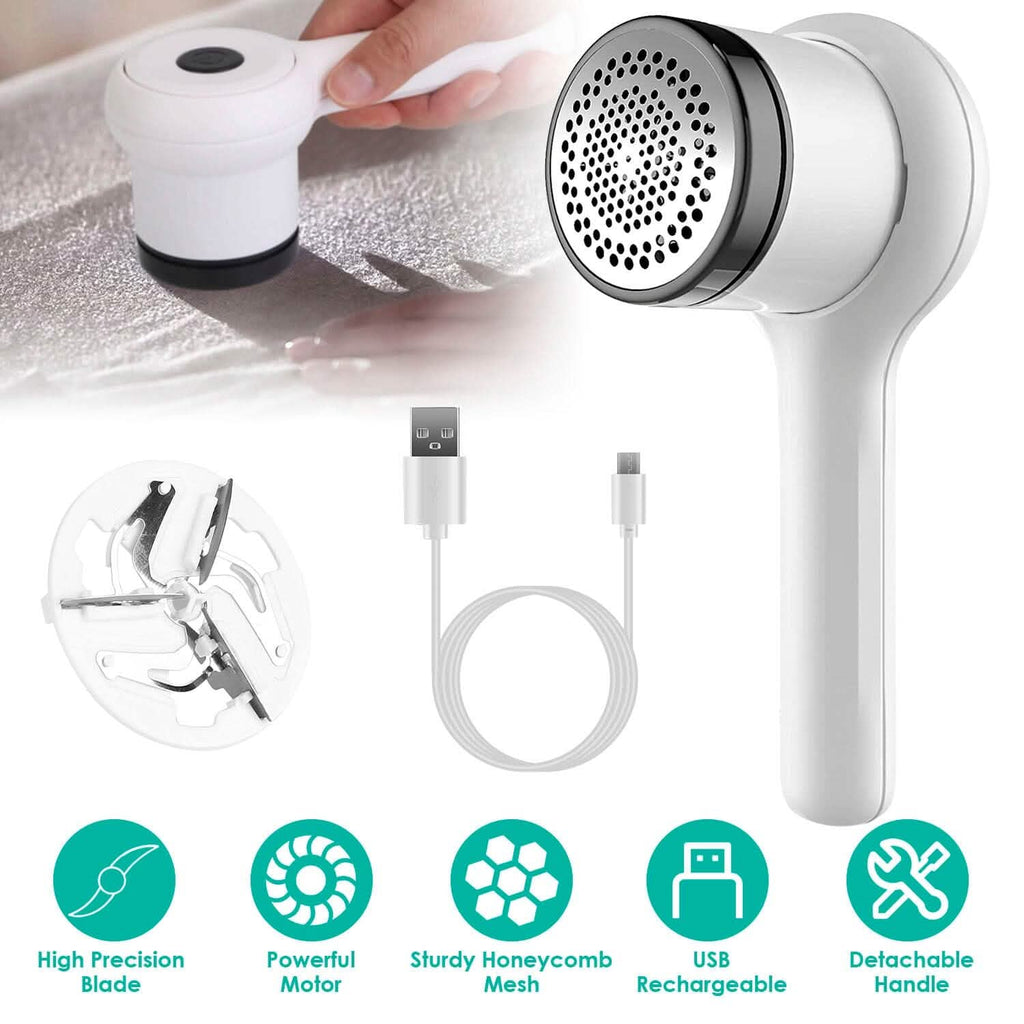Electric Fuzz Pilling Trimmer Sweater Shaver with Detachable Handle