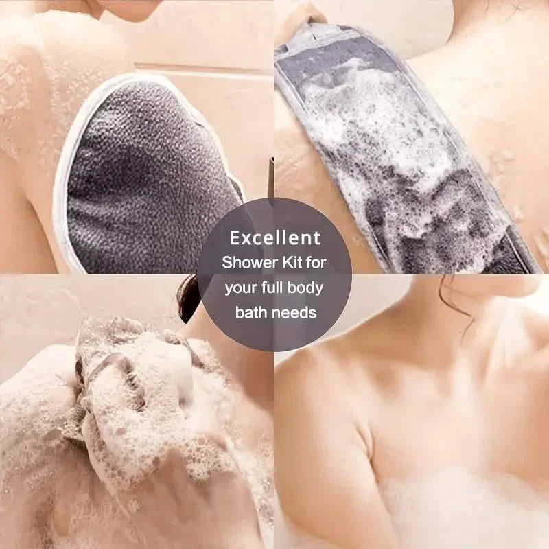 Exfoliating Bath Washcloth Towel