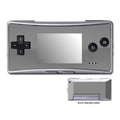 Solid State Grey - Nintendo GameBoy Micro Skin