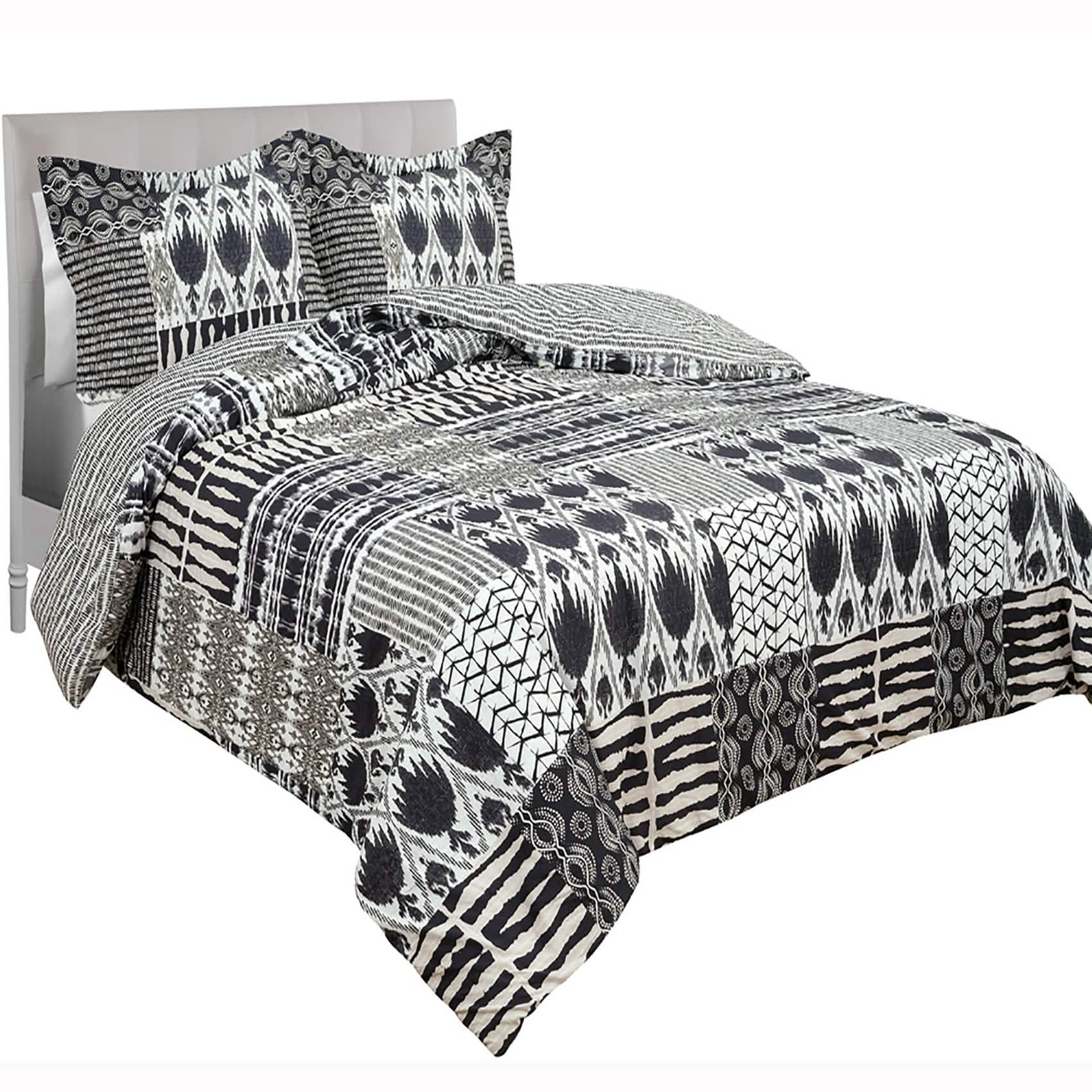 3-Piece: Global Ultra-Soft Capetown Comforter Set