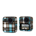Turquoise Plaid - GoPro Max Skin