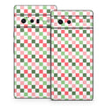 Christmas Checkers - Google Pixel 6 Skin