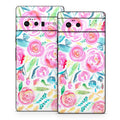 Watercolor Roses - Google Pixel 6 Skin