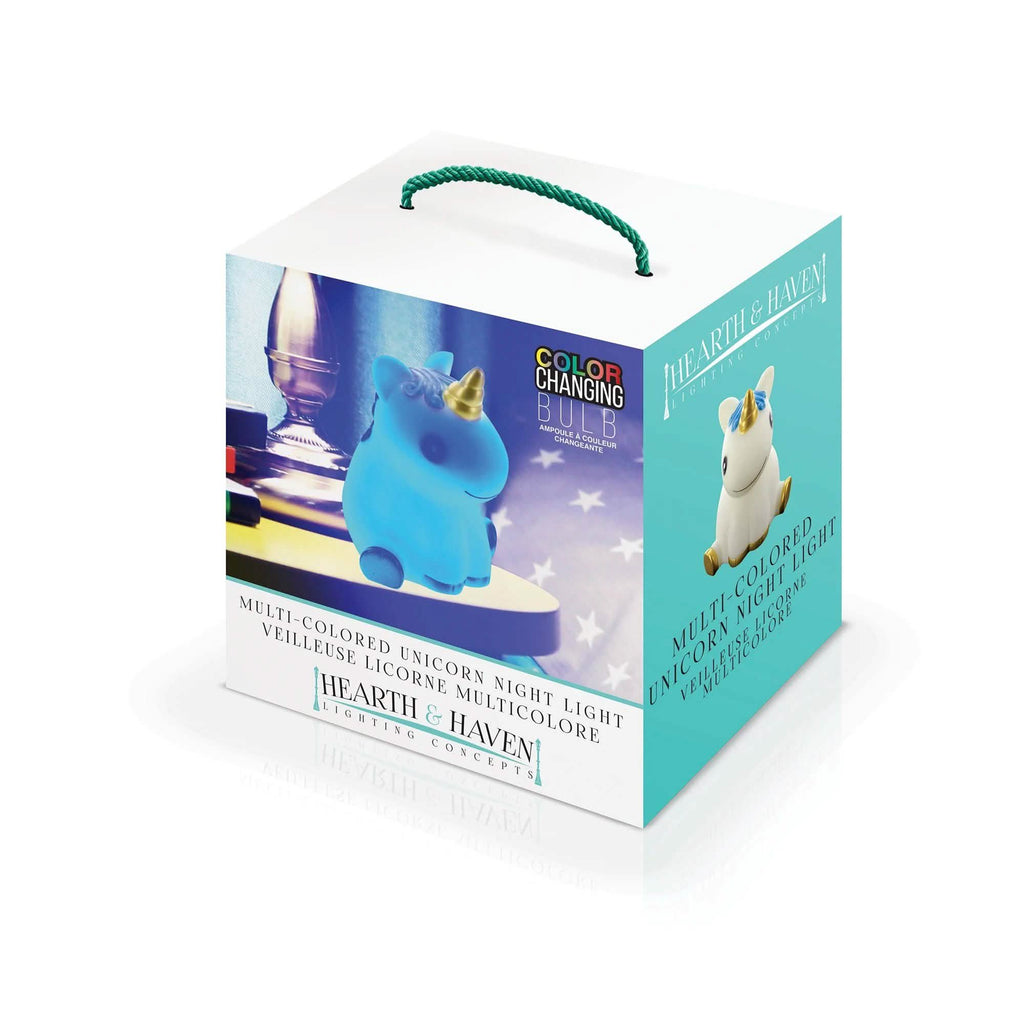 Hearth & Haven Multi Color Unicorn Night Light
