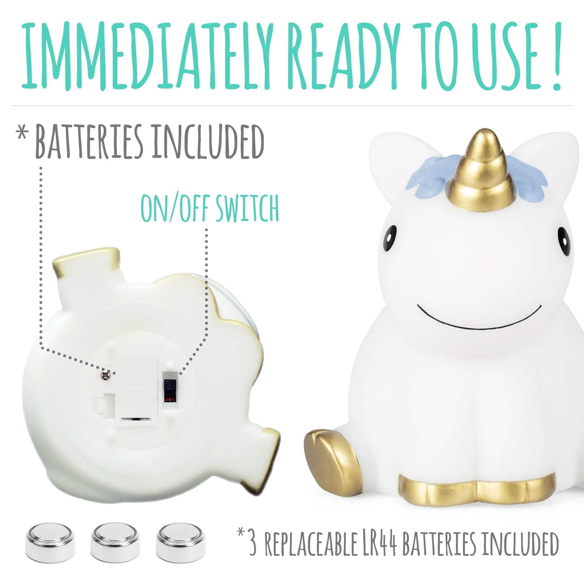 Hearth & Haven Multi Color Unicorn Night Light