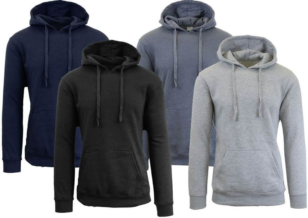 Heavy Fleece Lined Zippered or Pullover Hoodie - Size XXXL