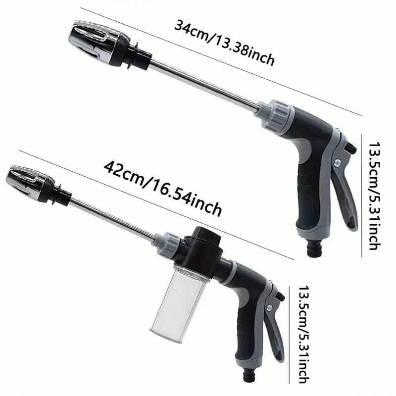 High-Pressure Car Wash Sprayer with Adjustable Nozzle