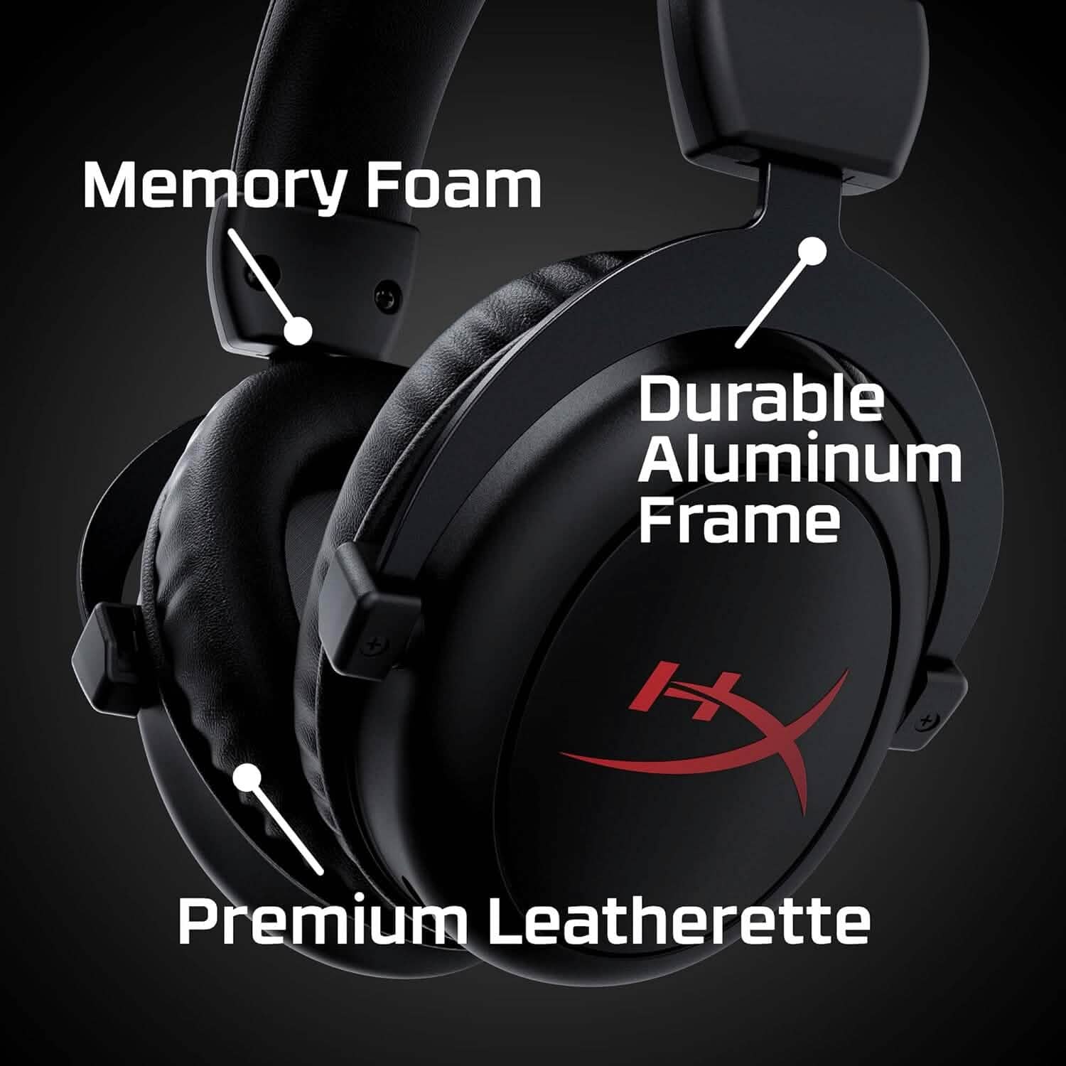 HyperX Cloud Core – Wireless Gaming Headset  (Refurbished)
