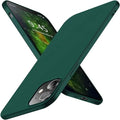 iPhone 12 Pro & iPhone 12 Case Ultra-Thin Soft Flexible TPU Matte Finish Coating - Green