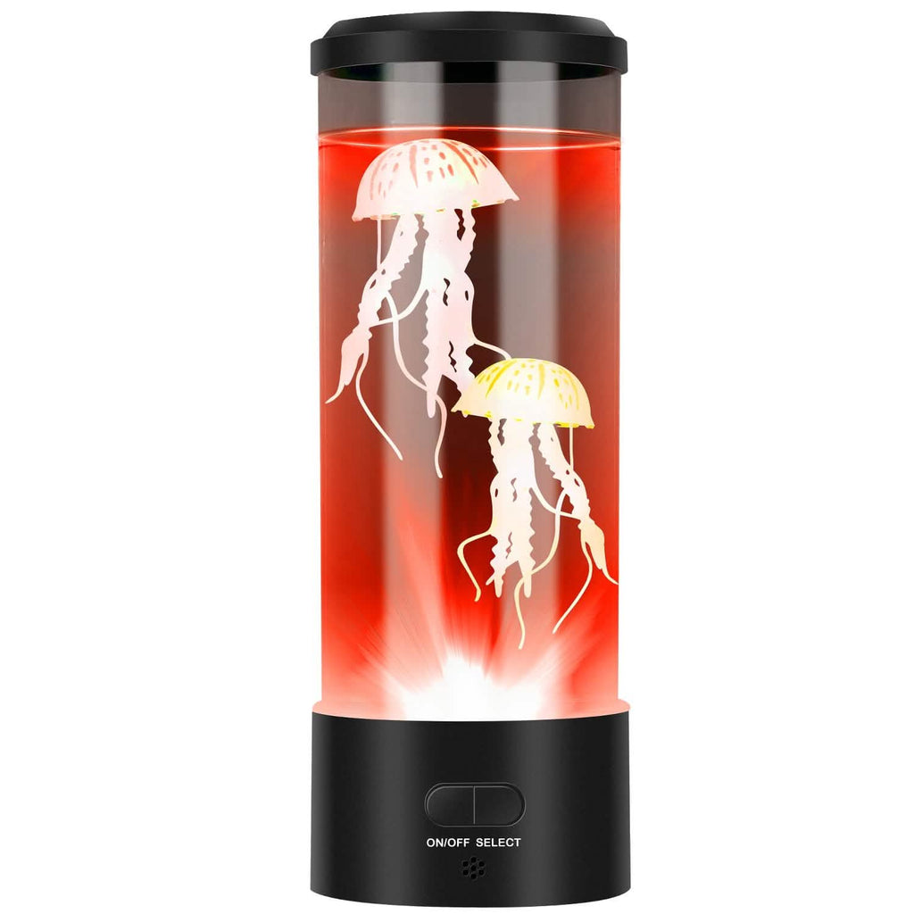 Jellyfish Lava Lamp Multicolor Changing Mood Night Light