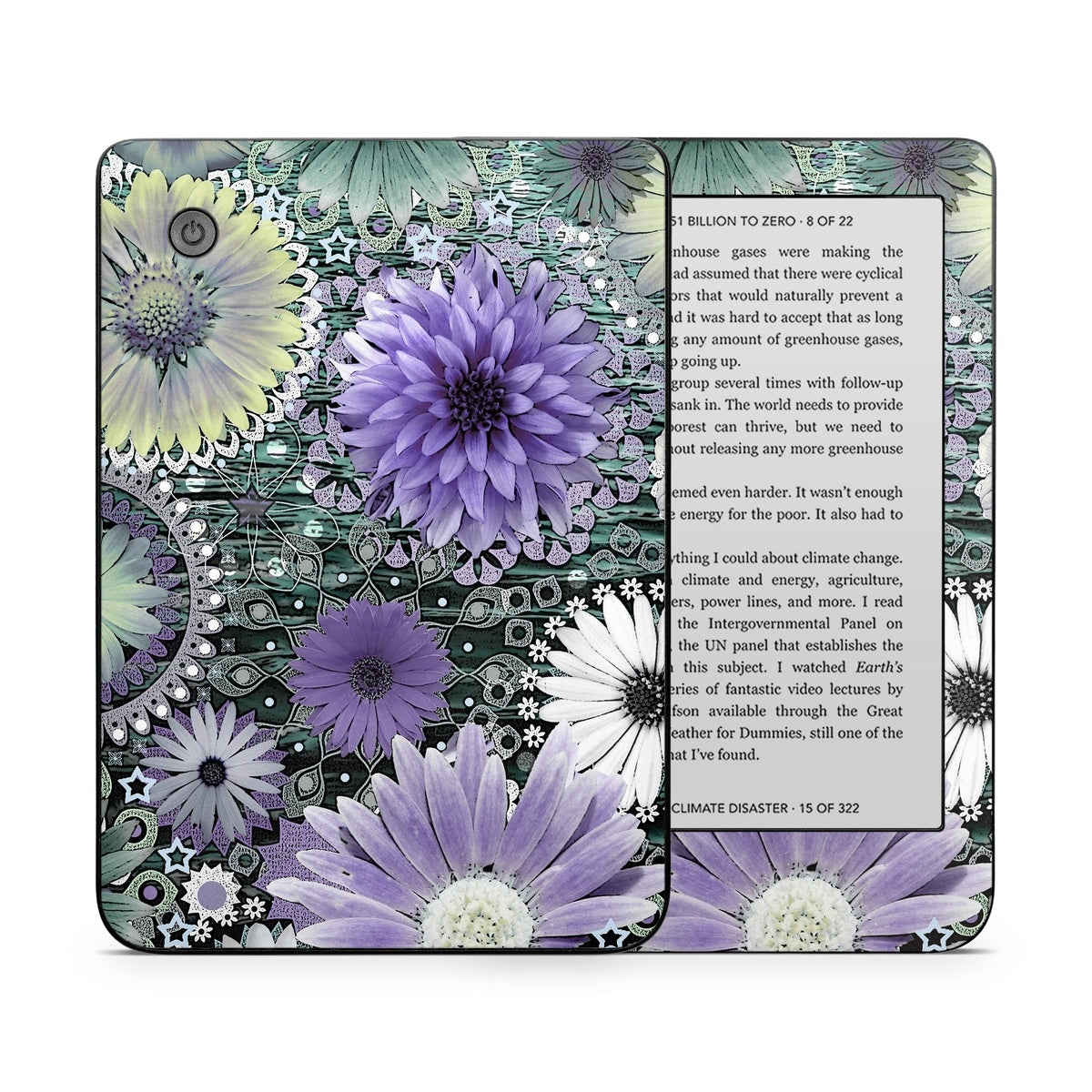 Tidal Bloom - Kobo Clara 2E Skin