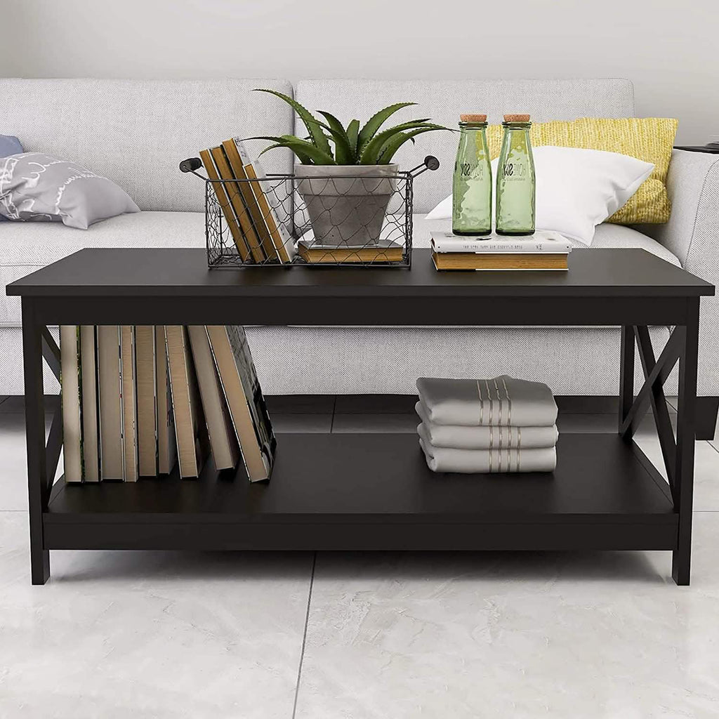 Lecut 39.56” L Concise Style Coffee Table Oxford Console Table