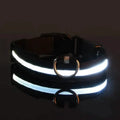 LED Dog Collars Light Adjustable Flashing Luminous Collar Night Anti-Lost