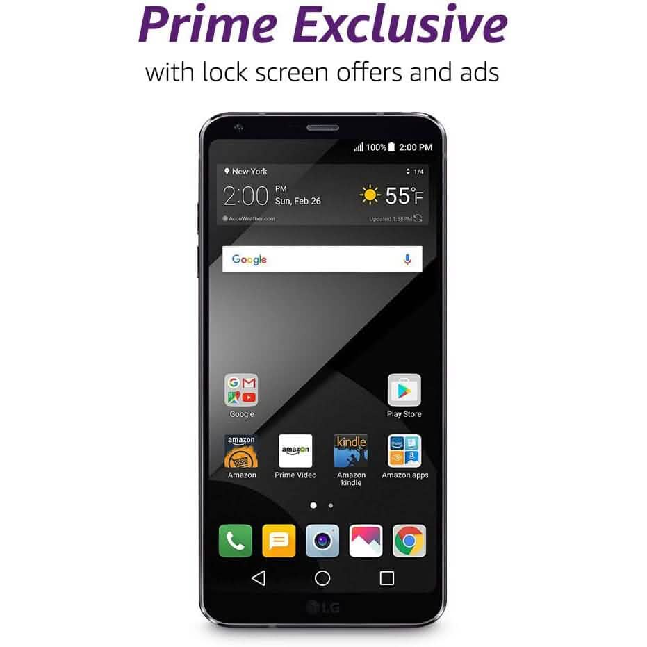 LG G6+ 128GB AT&T/T Mobile/Verizon Unlocked  (Refurbished)