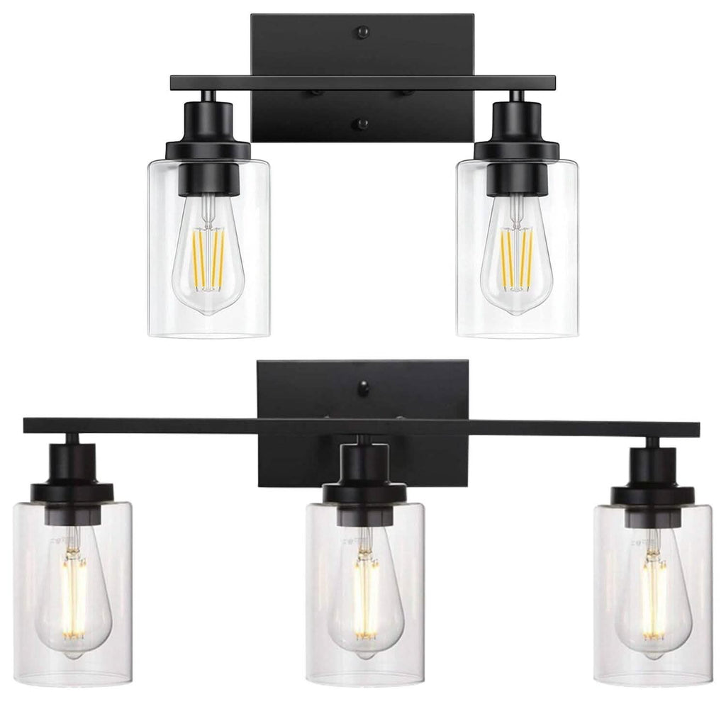Light Wall Scone Lighting with Clear Glass