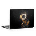 Flower Fury - Laptop Lid Skin