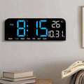 Luminous Large Screen LED Alarm Clock - Displays Week, Temperature, Humidity, and Timer