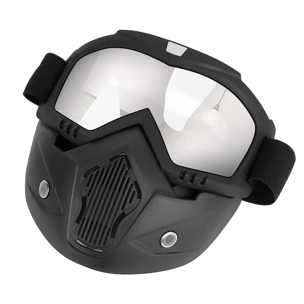 Mask Riding Goggle with Adjustable Non-slip Trip Mouth Filter