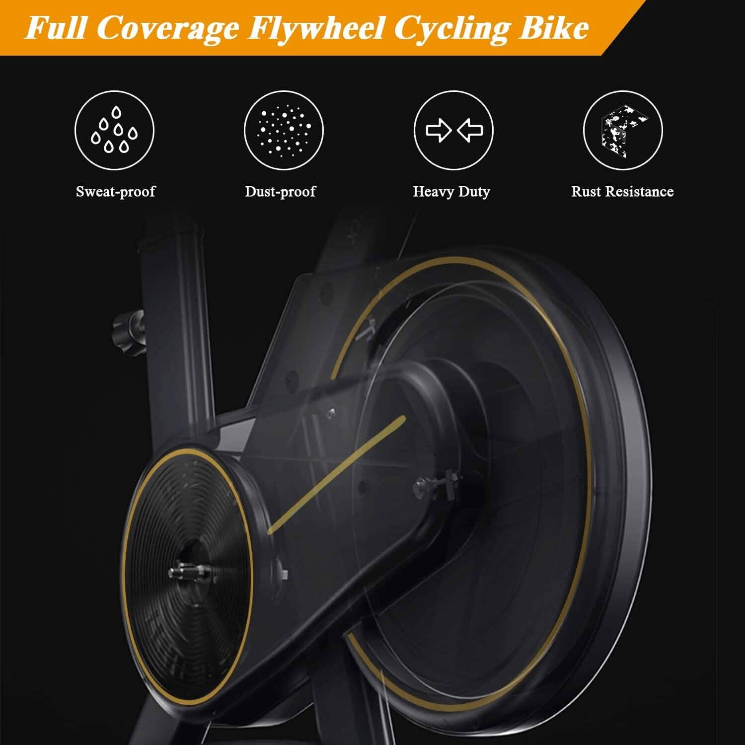 MaxKare Stationary Upright Exercise Bike