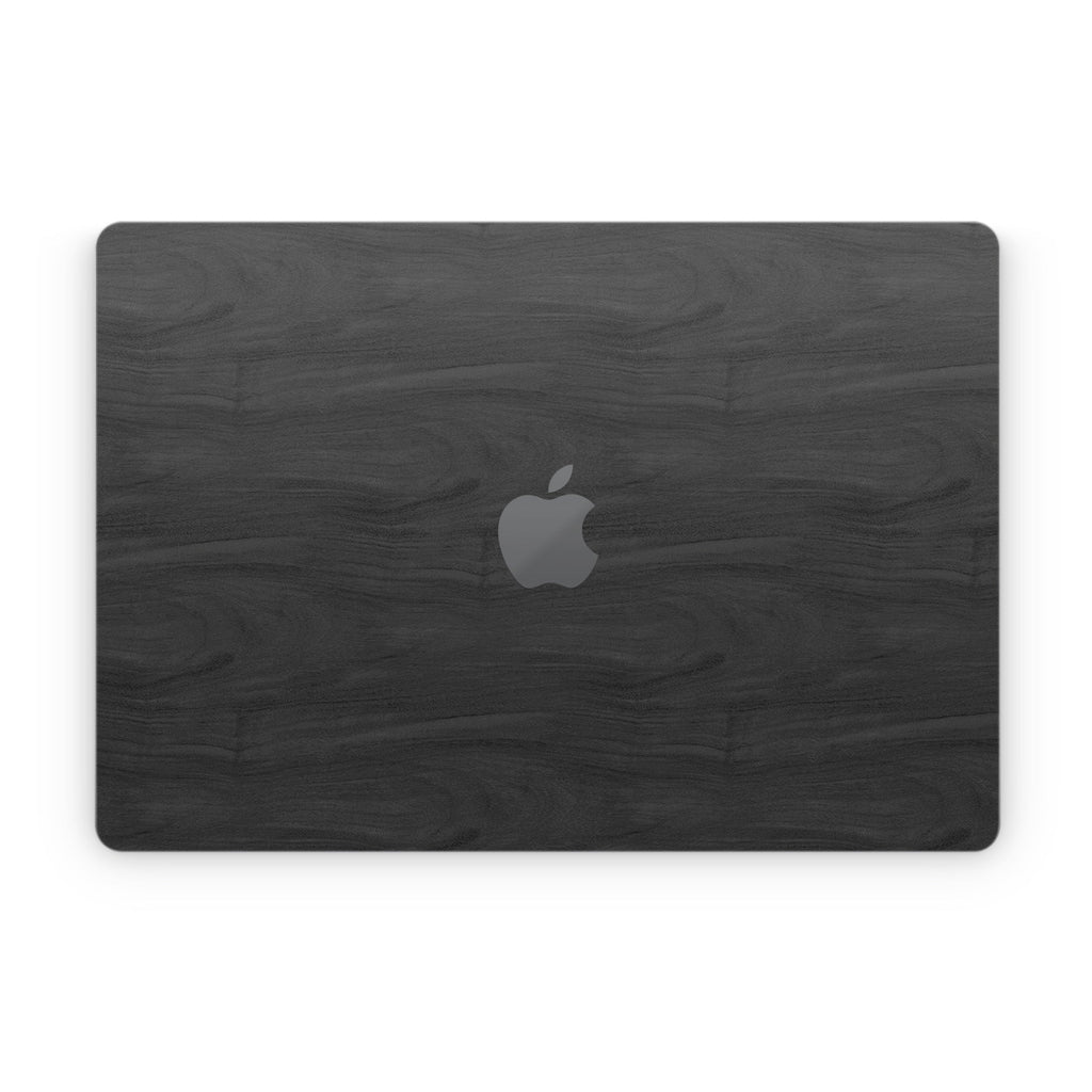 Black Woodgrain - Apple MacBook Skin