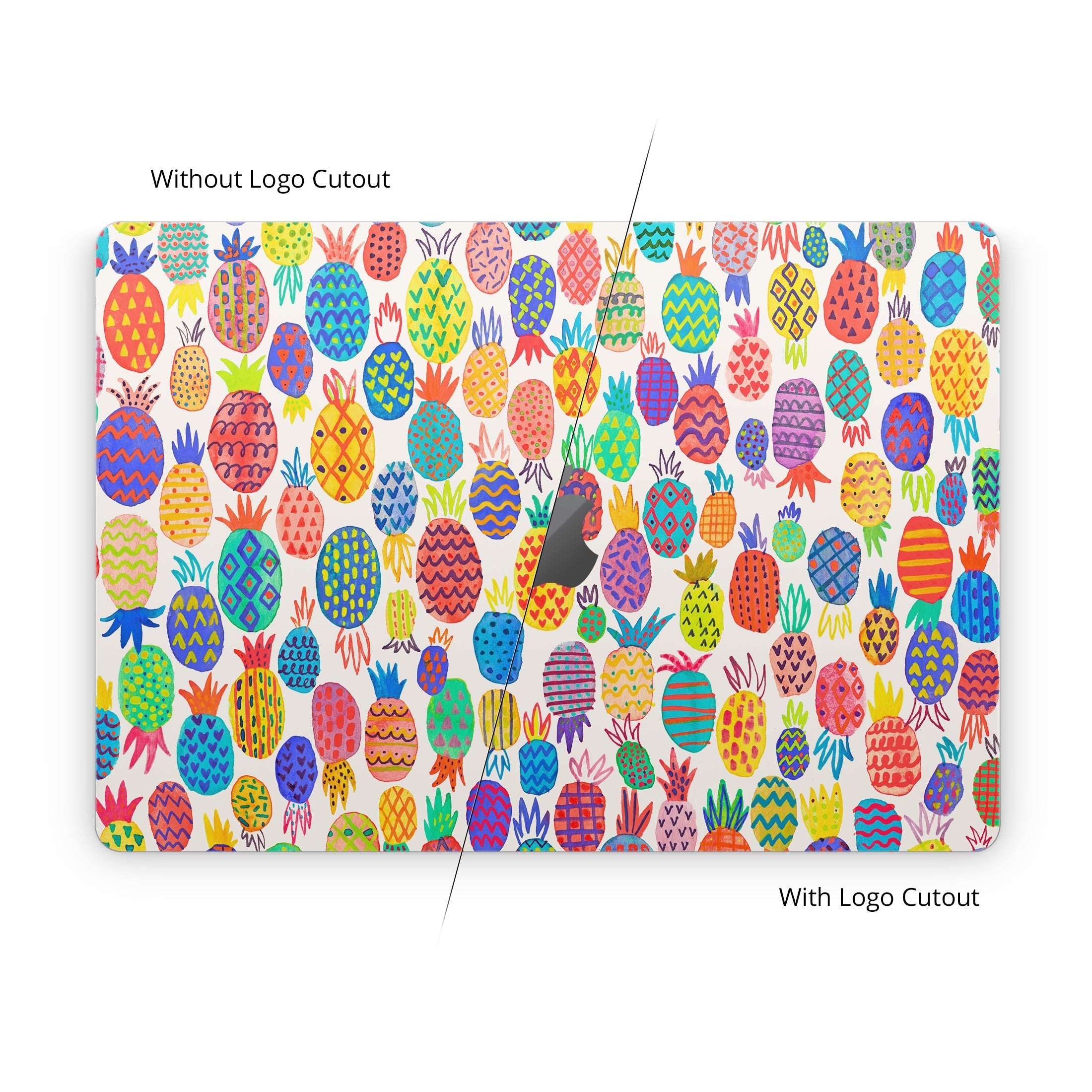 Colorful Pineapples - Apple MacBook Skin