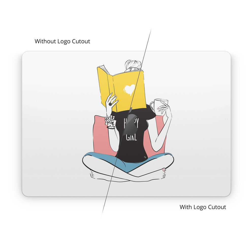 Happy Girl - Apple MacBook Skin