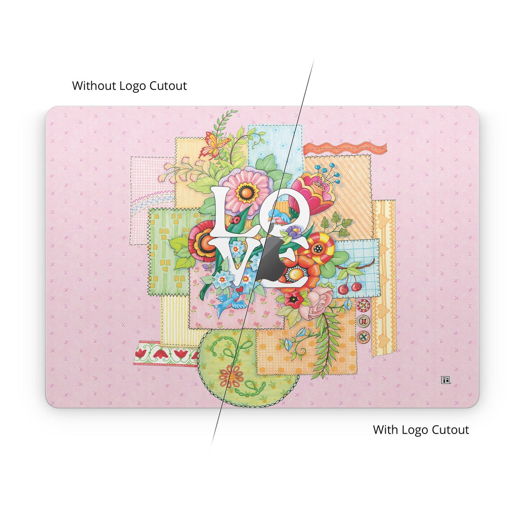 Love And Stitches - Apple MacBook Skin