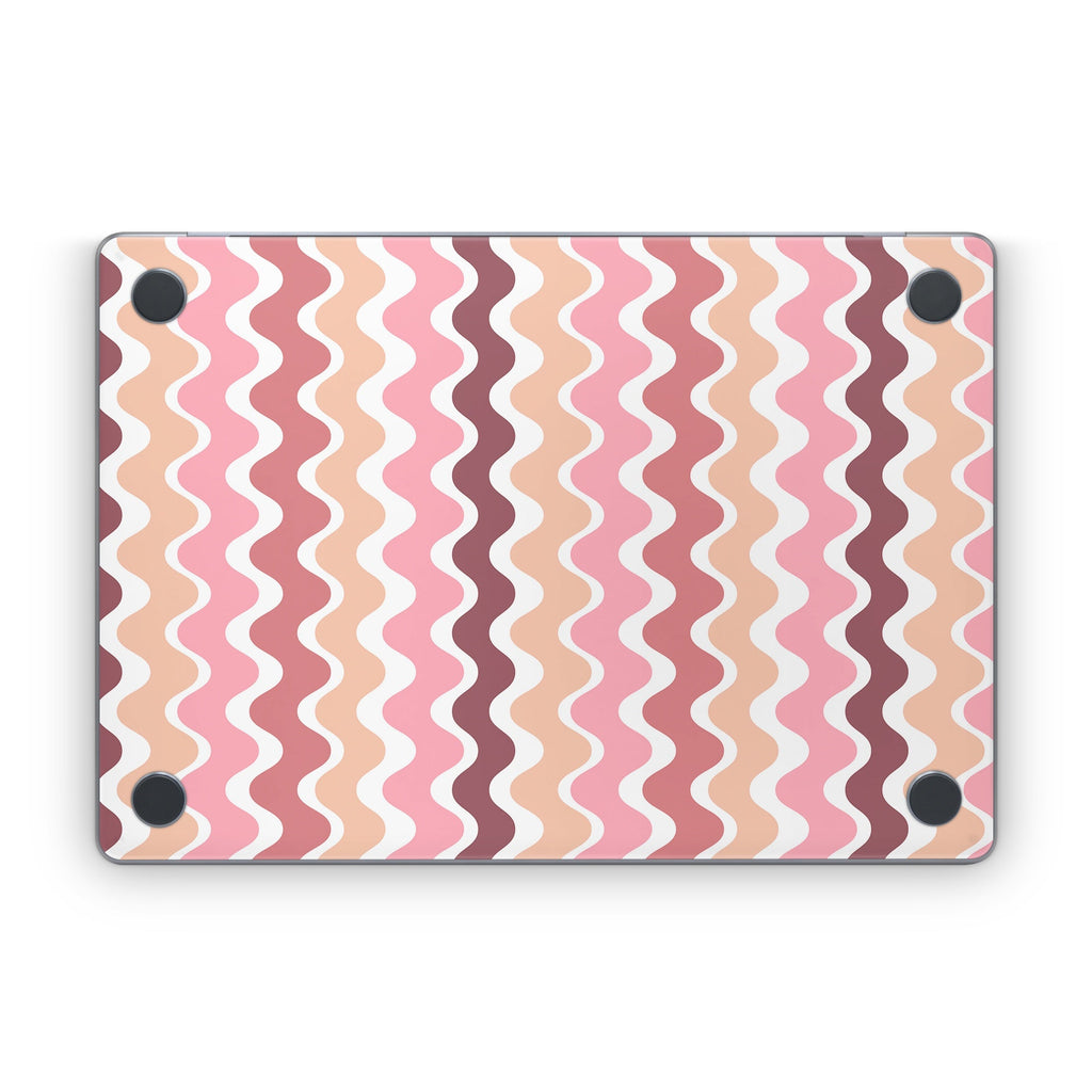 Pink Waves - Apple MacBook Skin