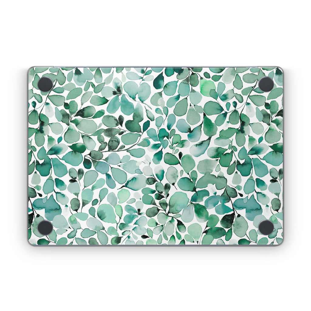 Watercolor Eucalyptus Leaves - Apple MacBook Skin
